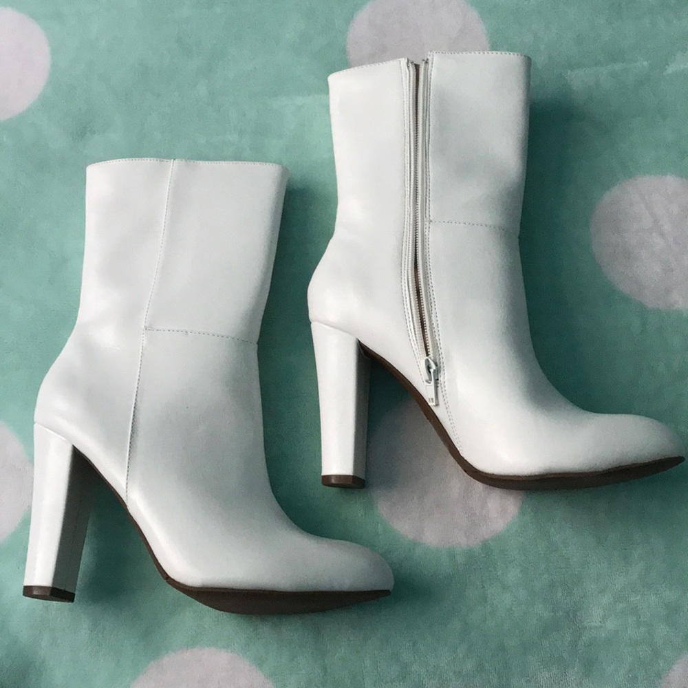 White booties